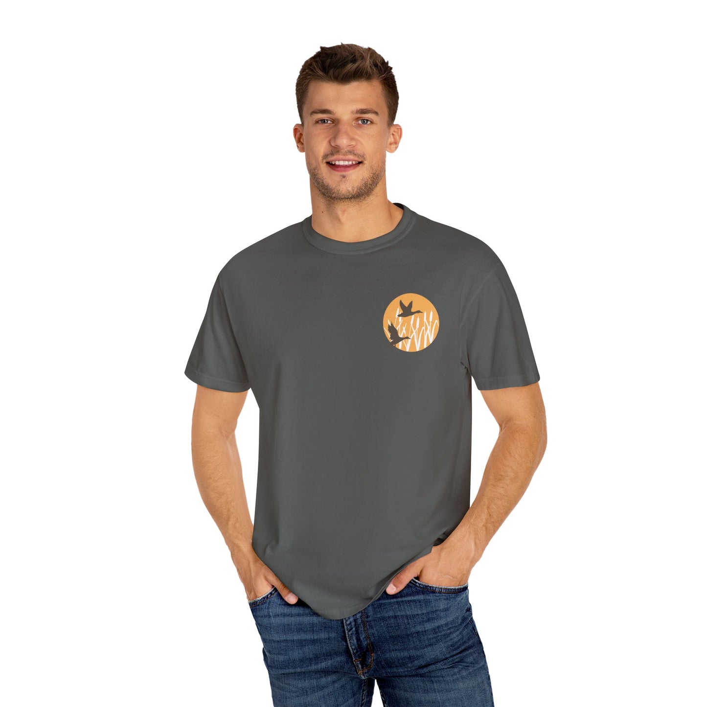 Ducks In Flight Men & Women's Comfort Colors T-shirt