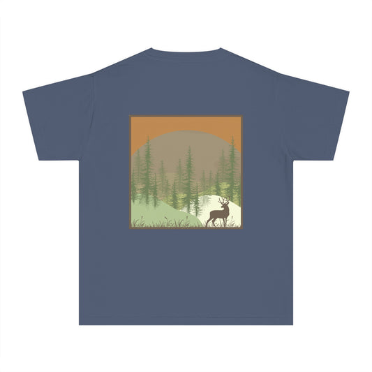 Buck Wild Youth Comfort Colors T-Shirt